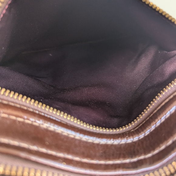 Coach Ashley Hand Drawn ScarfPrint Hippie Shoulder Bag - Picture 12 of 13